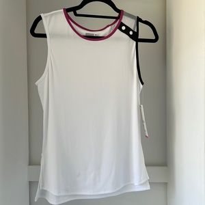 NWT Lucky in Love Tennis Sleeveless Top